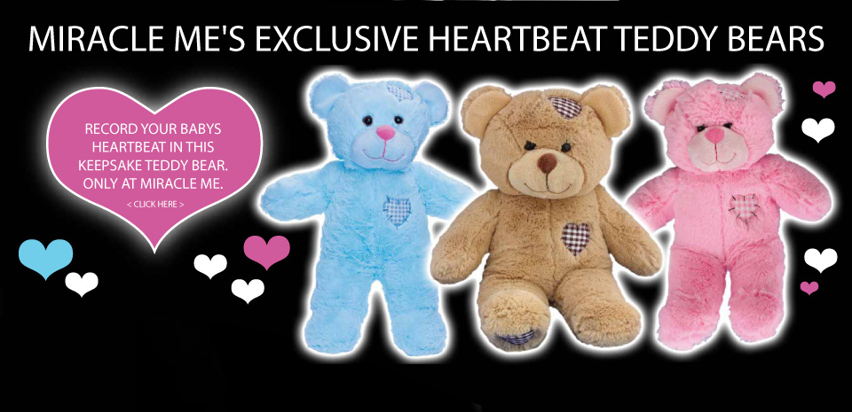 Miracle Me Heart Beat Teddy Bears