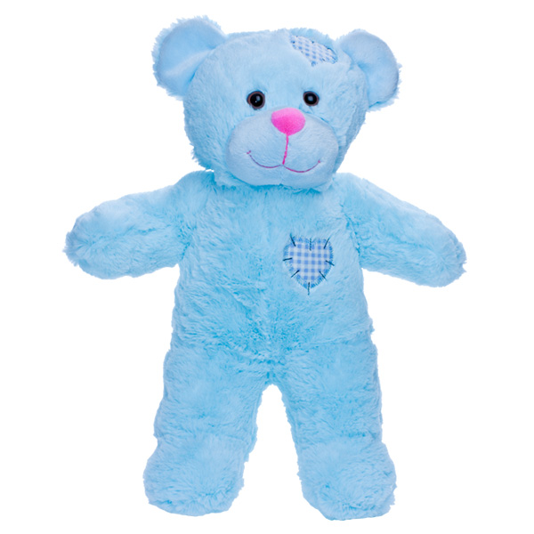 "Blue Patches" Bear 16"
