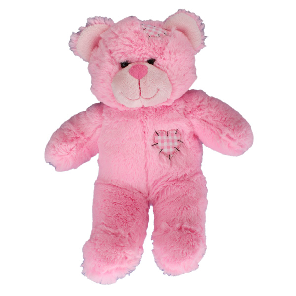 "Pink Patches" Bear 16"